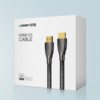 Ugreen kabel HDMI 2.0 4K 60Hz 1m šedý (HD131)