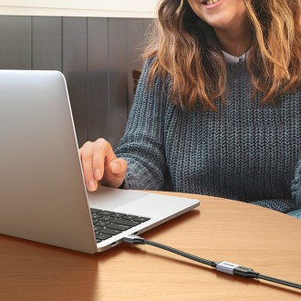 Ugreen prodlužovací kabel adaptéru USB (samec) - USB (samice) 3.0 5Gb/s 2m šedý (US115)