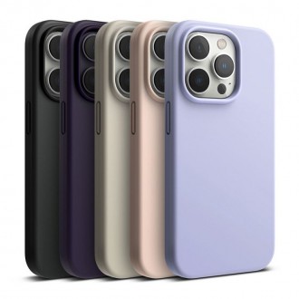 Ringke silikonové pouzdro iPhone 14 Pro silikonový zadní kryt fialový (SI003E83)