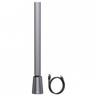 Baseus Smart Eye wireless LED desk lamp with battery 2200 mAh gray (DGZG-0G)
