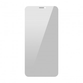 Baseus tempered glass for iPhone 11 Pro Max / iPhone XS Max Privacy Anti Spy (privatization) with speaker cover + positioner (SGBL061702) (case friend