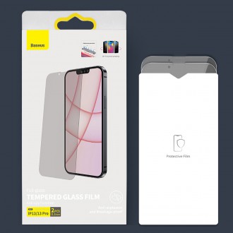 Baseus tempered glass for iPhone 11 Pro Max / iPhone XS Max Privacy Anti Spy (privatization) with speaker cover + positioner (SGBL061702) (case friend