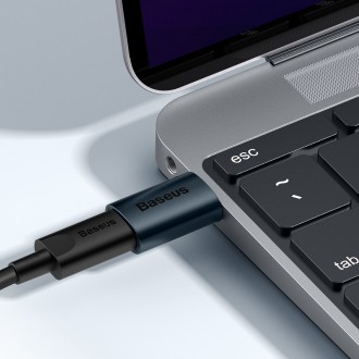 Baseus Ingenuity Series Mini USB 3.1 OTG to USB Type C adapter blue (ZJJQ000103)