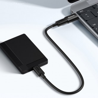 Baseus Ingenuity Series Mini USB 3.1 OTG to USB Type C adapter blue (ZJJQ000103)