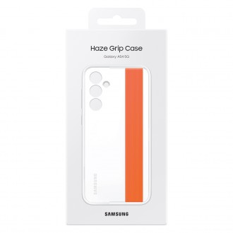 Kryt Samsung Haze Grip pro Samsung Galaxy A54 5G kryt bílý (EF-XA546CWEGWW)