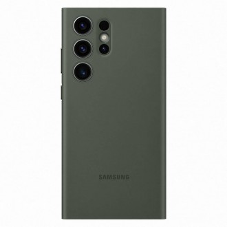 Pouzdro Samsung Smart View Wallet pro Samsung Galaxy S23 Ultra Case s Smart Flip Window Card Wallet khaki (EF-ZS918CGEGWW)