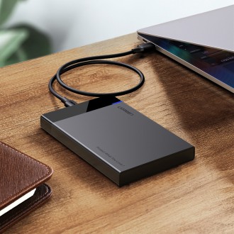 Ugreen kryt adaptéru pro SATA 2,5´´ 6TB disk USB-C 3.0 černý (US221)
