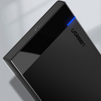 Ugreen kryt adaptéru pro SATA 2,5´´ 6TB disk USB-C 3.0 černý (US221)