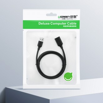 Ugreen prodlužovací kabel USB (samec) - USB (samice) 2.0 480 Mbps 3 m černý (US103)
