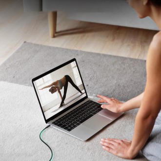 Ugreen kabel prodlužovací adaptér USB C (samec) - USB C (samice) 100W 10Gb/s 1m černý