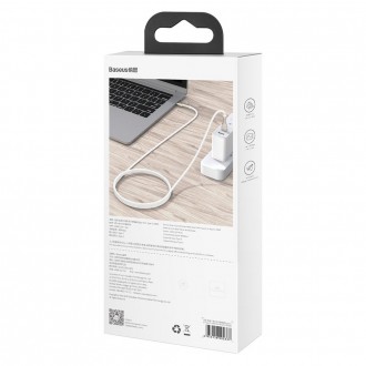 [RETURNED ITEM] Baseus Cafule Series Metal Data USB Type C - USB Typ C Cable Power Delivery 100 W (20 V / 5 A) 2 m black (CATJK-D01)