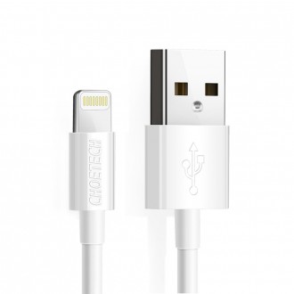 Choetech MFI USB - Lightning charging data cable 1,2m white (IP0026 white)