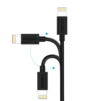 Choetech MFI USB - Lightning charging data cable 1,2m white (IP0026 white)