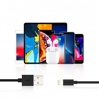 Choetech MFI USB - Lightning charging data cable 1,2m white (IP0026 white)