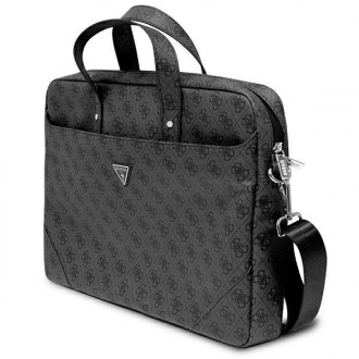 Guess Bag GUCB15P4TK 16 &quot;black / black Saffiano 4G Triangle Logo