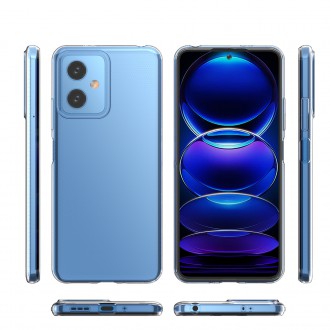 Ultra průhledné 0,5mm pouzdro Xiaomi Poco X5 5G / Redmi Note 12 5G tenký kryt průhledný
