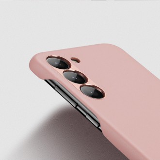 Pouzdro Dux Ducis Grit pro Samsung Galaxy S23+ elegantní kryt z umělé kůže MagSafe růžové