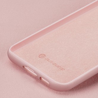 Pouzdro Dux Ducis Grit pro Samsung Galaxy S23+ elegantní kryt z umělé kůže MagSafe růžové