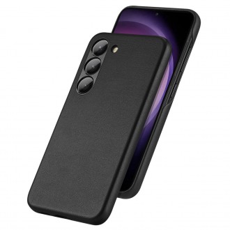 Pouzdro Dux Ducis Grit pro Samsung Galaxy S23+ elegantní kryt z umělé kůže MagSafe černý