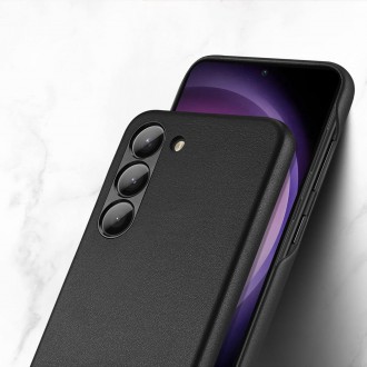 Pouzdro Dux Ducis Grit pro Samsung Galaxy S23+ elegantní kryt z umělé kůže MagSafe černý