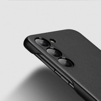 Pouzdro Dux Ducis Grit pro Samsung Galaxy S23+ elegantní kryt z umělé kůže MagSafe černý