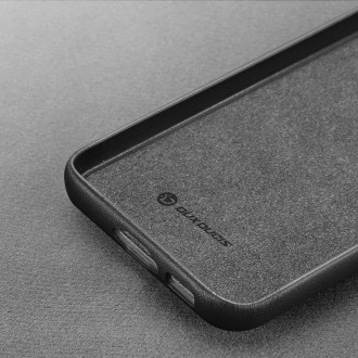 Pouzdro Dux Ducis Grit pro Samsung Galaxy S23+ elegantní kryt z umělé kůže MagSafe černý