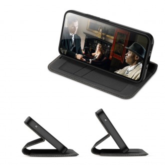 Pouzdro Dux Ducis Skin X2 pro Samsung Galaxy A34 5G flip cover stojánek na peněženku černý