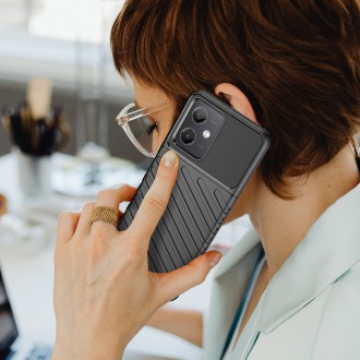 Silikonové pouzdro Thunder Case Xiaomi Poco X5 5G / Redmi Note 12 5G černé