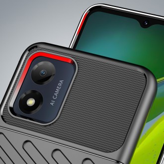 Pouzdro Thunder Case pro Motorola Moto E13 silikonové pancéřové pouzdro černé