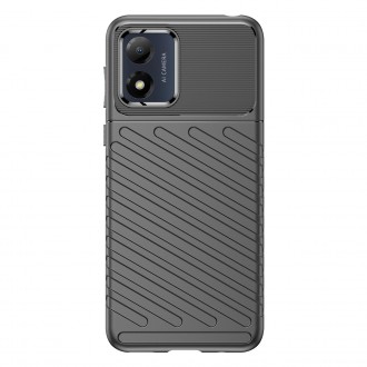 Pouzdro Thunder Case pro Motorola Moto E13 silikonové pancéřové pouzdro černé