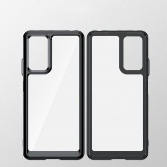 Outer Space Case pro Xiaomi Poco X5 5G / Redmi Note 12 5G kryt s pružným rámem modrý