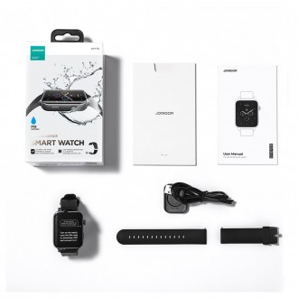Sportovní hodinky - IP68 chytré hodinky s funkcí přijímání hovorů Joyroom JR-FT6