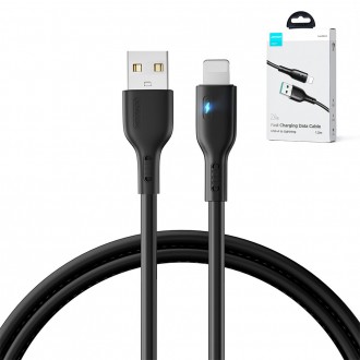 USB kabel - Lightning 2.4A 1.2m Joyroom S-UL012A13 - černý