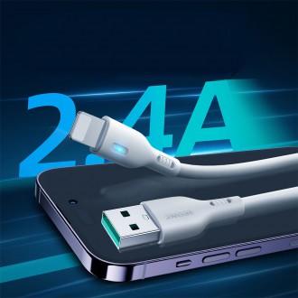 USB kabel - Lightning 2.4A 1.2m Joyroom S-UL012A13 - bílý