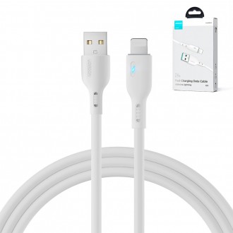 USB kabel - Lightning 2,4A 2m Joyroom S-UL012A13 - bílý