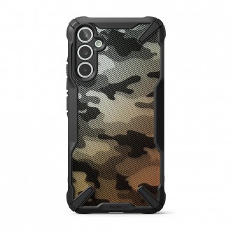 Pouzdro Ringke Fusion X pro Samsung Galaxy A34 5G pancéřový kryt camo black