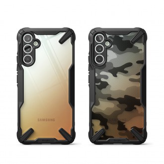 Pouzdro Ringke Fusion X pro Samsung Galaxy A34 5G pancéřový kryt camo black