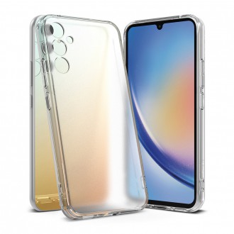 Pouzdro Ringke Fusion pro Samsung Galaxy A34 5G poloprůhledné pancéřové pouzdro