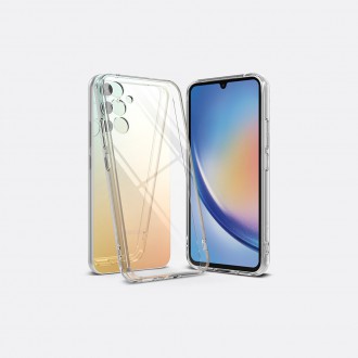 Pouzdro Ringke Fusion pro Samsung Galaxy A34 5G poloprůhledné pancéřové pouzdro