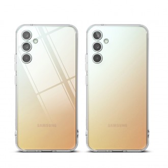 Pouzdro Ringke Fusion pro Samsung Galaxy A34 5G poloprůhledné pancéřové pouzdro