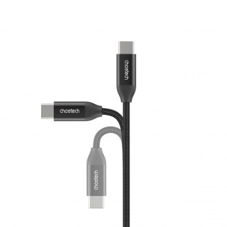 Choetech nabíjecí a datový kabel USB-C - USB-C PD3.1 240W 480 Mbps 2m černý (XCC-1036)