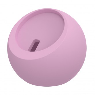 Držák bezdrátové nabíječky MagSafe pro iPhone a Apple Watch Stojan na nabíječku telefonu Choetech White Pink