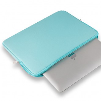 Universal case laptop bag 14 &#39;&#39; slider tablet computer organizer light blue