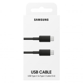 USB C kabel 480Mbps 5A 1m Samsung EP-DN975BBEGWW - černý