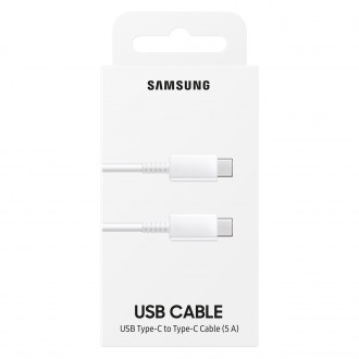 USB C kabel 480Mbps 5A 1m Samsung EP-DN975BWEGWW - bílý