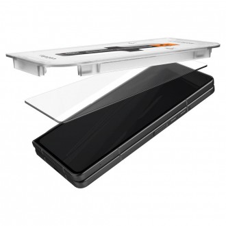 TEMPERED GLASS Spigen &quot;EZ FIT&quot; + HINGE FILM GALAXY WITH FOLD 4