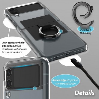 Whitestone CLEAR CASE RING GALAXY WITH FLIP 4 BLACK