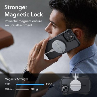 ESR AIR ARMOR HALOLOCK MAGSAFE IPHONE 14 Plus FROSTED BLACK