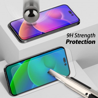 TEMPERED GLASS Whitestone EZ GLASS 3-PACK IPHONE 14 PRO