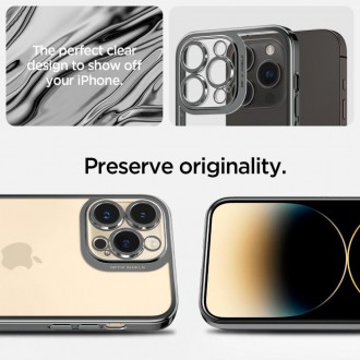 Spigen OPTIK CRYSTAL IPHONE 14 PRO MAX CHROME GREY
